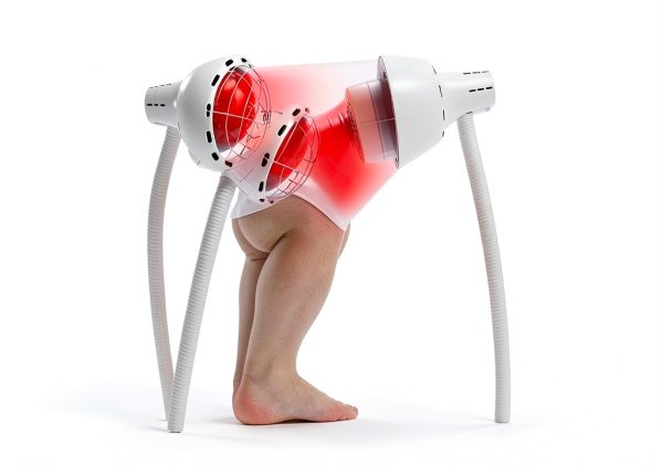 Double Head Infrared Lamp 275W 110V Red Heat Floor Stand by BJTDLLX-1