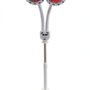 Double Head Infrared Lamp 275W 110V Red Heat Floor Stand by BJTDLLX-0
